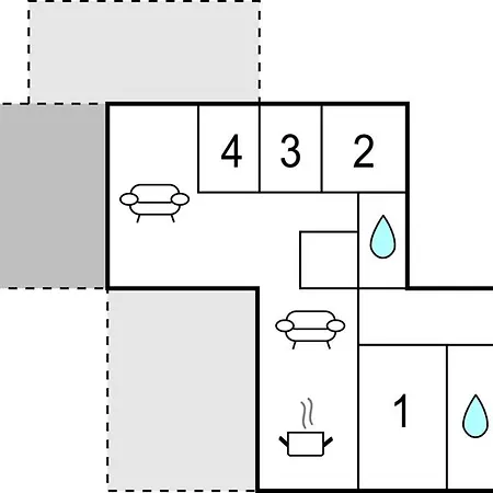 Lovely In Hurup Thy With Wifi Nyaraló Sindrup